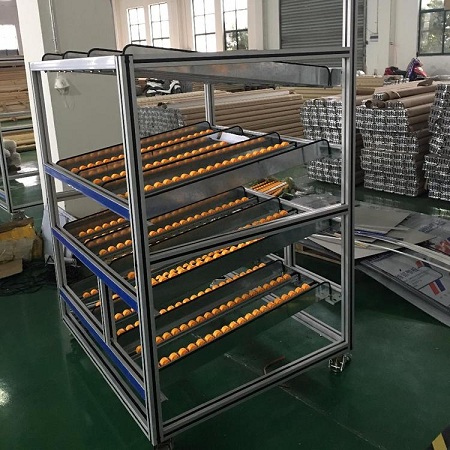 Aluminum profile shelf Regal aus Aluminiumprofil