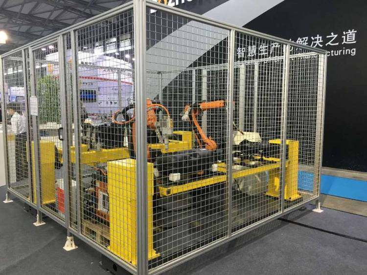 machine fence Maschinenzaun