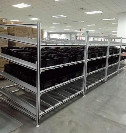 Aluminum profile shelf Regal aus Aluminiumprofil