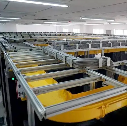 aluminum profile cable racks Kabelregale aus Aluminiumprofilen