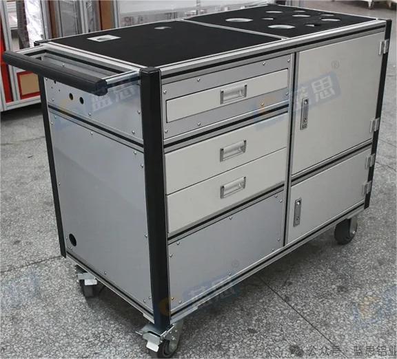 aluminum profile trolleys (4) Alu-Profilwagen (4)