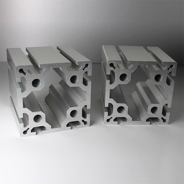 100100 Aluminium-Extrusionsprofil 100 x 100 mm