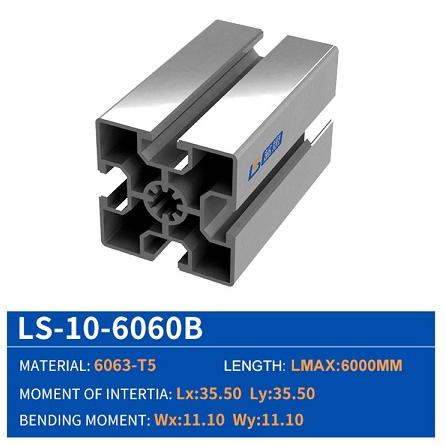 6060B Splitter-T-Nut-Strangpressaluminiumprofil