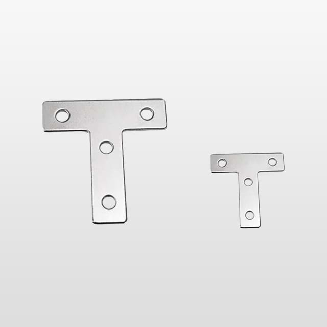 Verbindungsplatte in L-Form / T-Form / Kreuzform