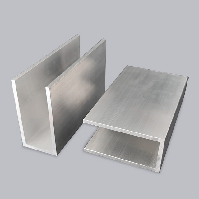 U-förmiges Aluminium-Extrusions-U-Kanal-Aluminiumprofil 